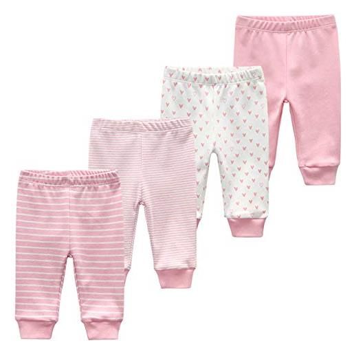 MAMIMAKA baby body pantaloni pantaloni bambino vestiti del bambino manica corta tute onesies per neonati e ragazze, pantaloni-1, 6-9 mesi
