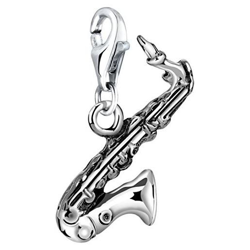 Nenalina charm sassofono in argento per donna 713189-000