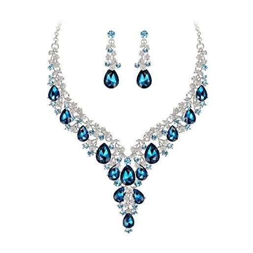 Philip Jones Collana Cuore Rosa Chiaro In Argento 925 Con Cristalli Zircondia – Gioiello Elegante Per Donna, In Sacchetto Regalo, Garanzia 12 Mesi