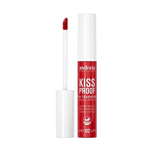 Andreia kiss proof rossetto rosso n. 2 8 ml
