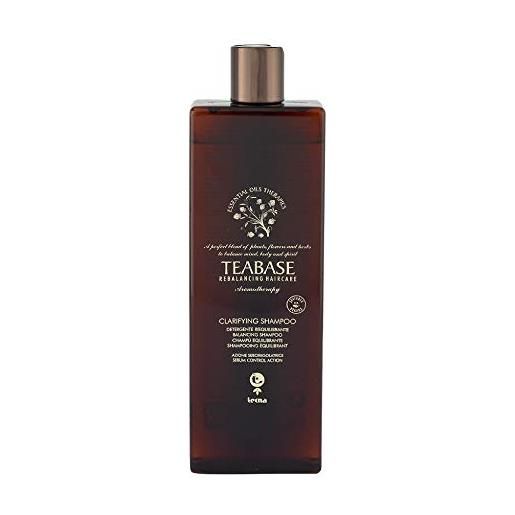 Tecna teabase aromatherapy clarifying shampoo 500ml - purificante per cute grassa