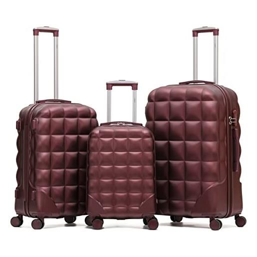 Flight Knight bubble suitcase ryanair easy. Jet jet2 approved 8 wheel hardcase suitcases cabin or medium & large check-in sizes