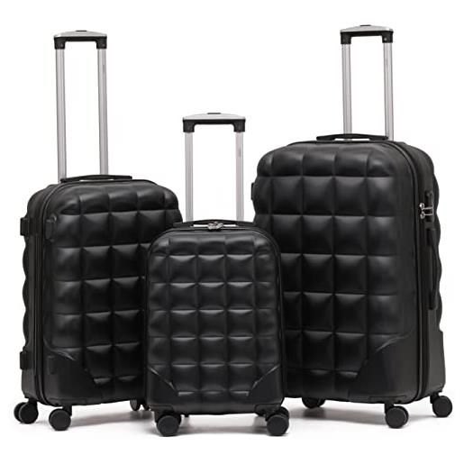 Flight Knight bubble suitcase ryanair easy. Jet jet2 approved 8 wheel hardcase suitcases cabin or medium & large check-in sizes