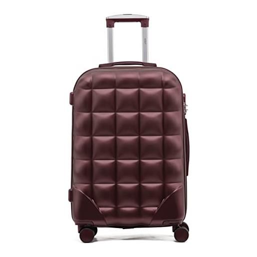 Flight Knight bubble suitcase ryanair easy. Jet jet2 approved 8 wheel hardcase suitcases cabin or medium & large check-in sizes