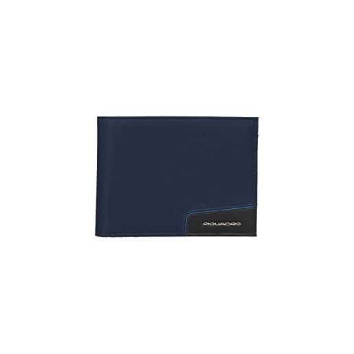 PIQUADRO pq-ry portafoglio in pelle 12,5 cm