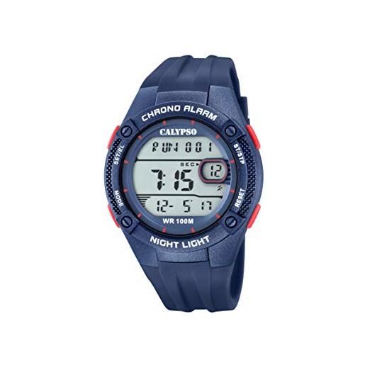Calypso Watches orologio digitale quarzo uomo con cinturino in plastica k5765/6