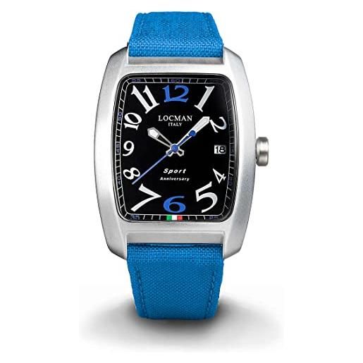 Locman orologio uomo alluminio sport anniversary blu Locman