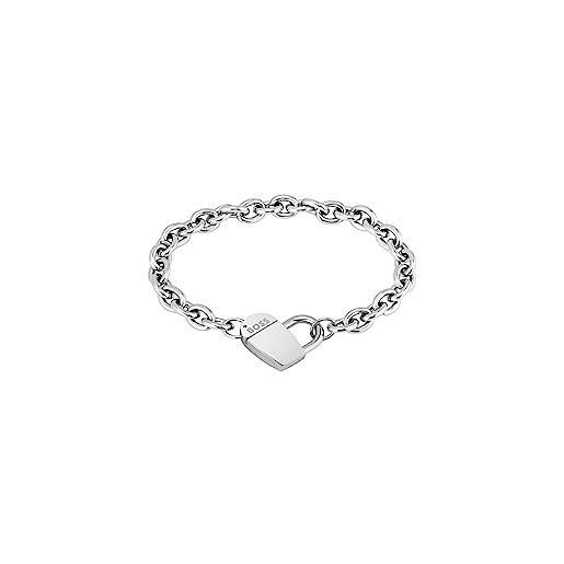 BOSS jewelry braccialetto a catena da donna collezione dinya in acciaio inossidabile - 1580418