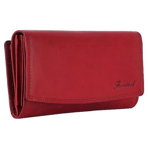 Collezione portafogli portafoglio rosso donna pelle: prezzi