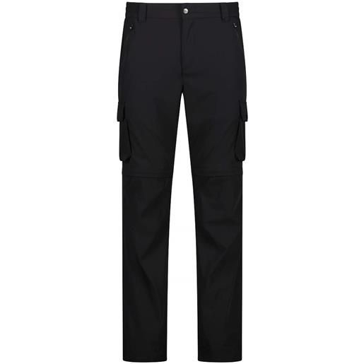 CMP pantaloni zip off con tasconi laterali stretch da uomo