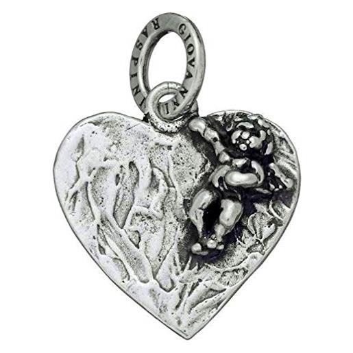 Giovanni raspini charm angelo nel cuore angel on heart 925 sterling 8745