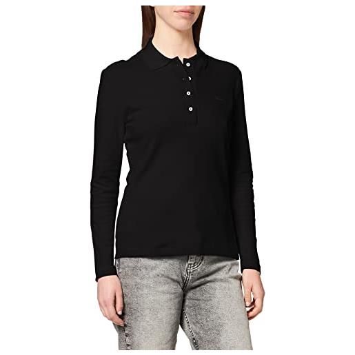 Lacoste pf5464 polo, noir, 38 donna