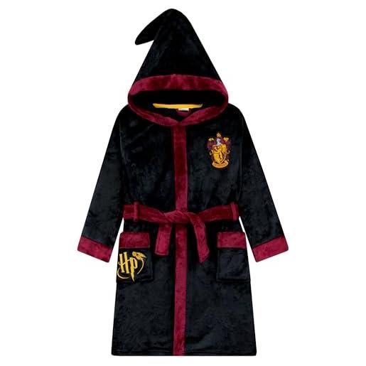 Harry Potter accappatoio | vestaglia gryffindor | vestaglie pile hogwarts per bambini - 12-13 anni