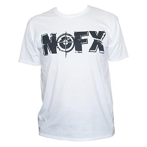 HOUYI nofx hardcore punk rock metal music t shirt unisex fit tee s-2xl white l