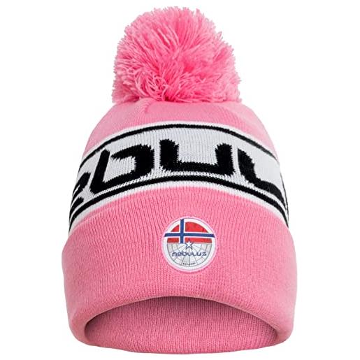 Nebulus berretto unisex blake, berretto invernale, caldo ed elegante, colore: rosa. , taglia unica