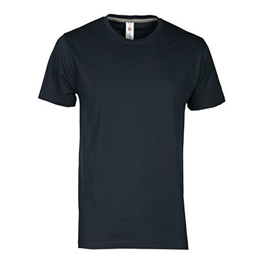 CHEMAGLIETTE! pacchetto 5 t-shirt uomo magliette da lavoro cotone payper sunset prezzo stock, colore: 5x navy, taglia: l