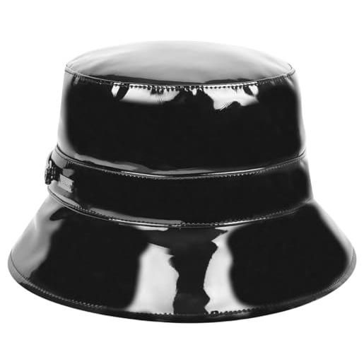 Betmar cappello laccato tascabile eliane da donna pioggia taglia unica - nero