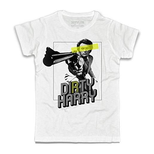 3stylercollection men's t-shirt ispettore callaghan - dirty harry