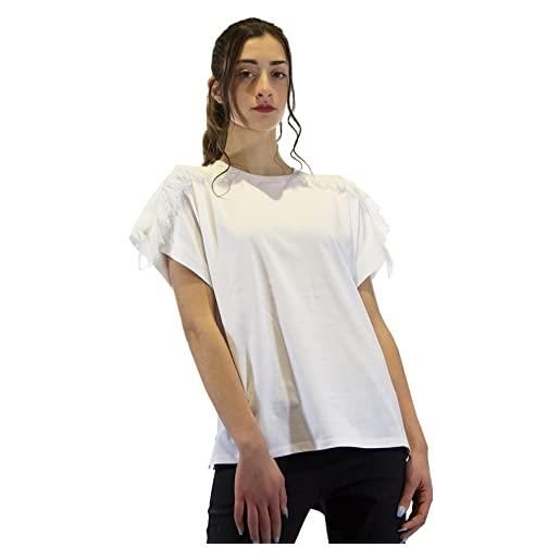 Twinset Milano twinset 211tt2220 t-shirt donna bianco ottico s