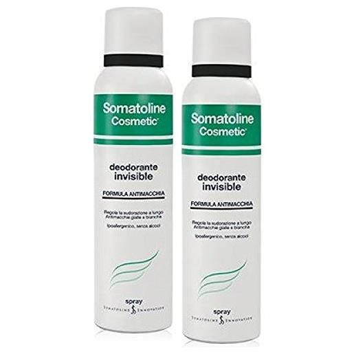 L.MANETTI-H.ROBERTS & C. SpA somatoline cosmetics deodorante invisible formula antimacchia spray confezioen duetto 2x150ml