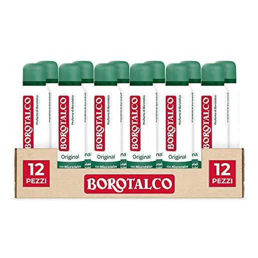 Borotalco spray original, 12 x 150 ml
