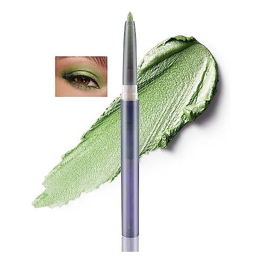 Boobeen glitter eyeshadow stick, matita ombretto in crema pigmentata impermeabile, stick illuminante per occhi per donne per creare trucco occhi scintillante