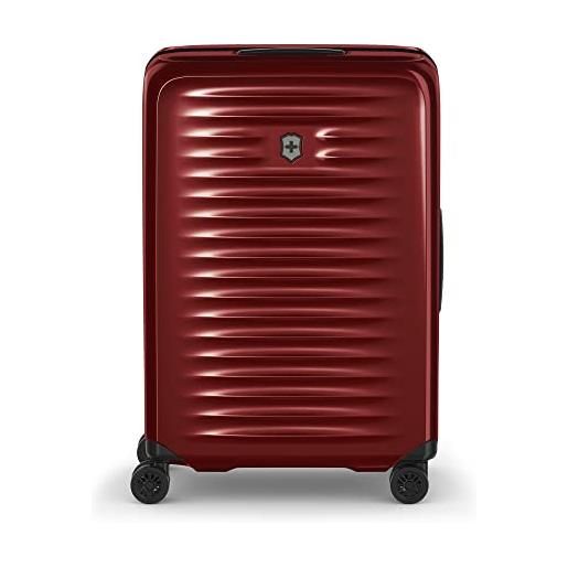 Victorinox airox, medium hardside case, Victorinox red, Victorinox rosso, taglia unica, valigia