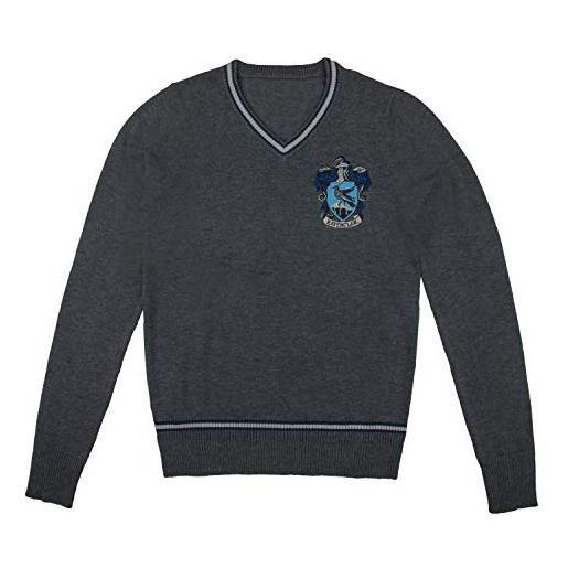 Cinereplicas maglia harry potter hogwarts - collo a v - adulti e bambini - licenza ufficiale harry potter