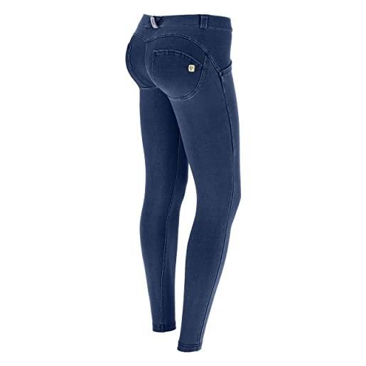 FREDDY - jeggings push up wr. Up® vita bassa superskinny, denim chiaro, medium