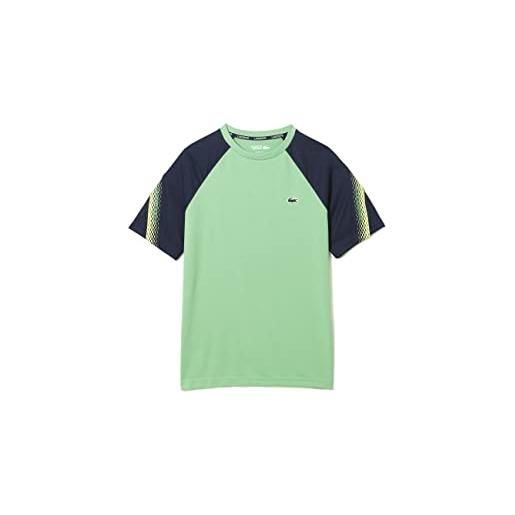 Lacoste th5196 maglietta & turtle neck shirt, liamone/navy blue-navy bl, xl uomo