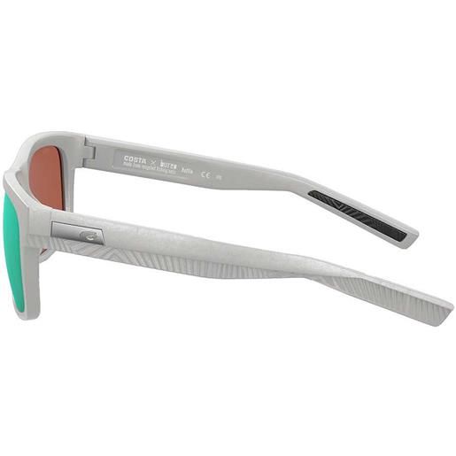 Costa baffin mirrored polarized sunglasses argento green mirror 580g/cat2 donna