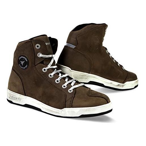 Stylmartin, marshall urban sneakers, scarpe, color marrone, misura 41