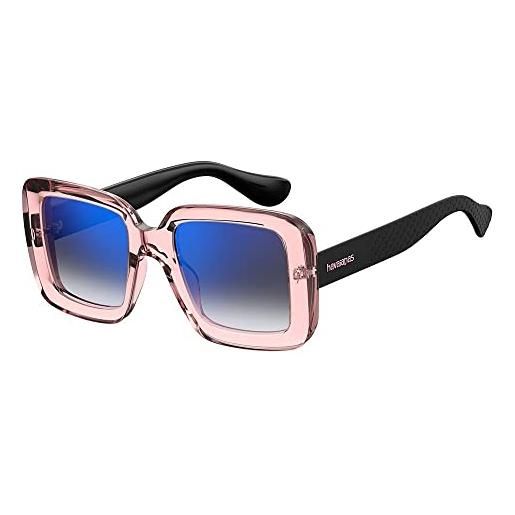 Havaianas geriba 3zj/km pink blue sunglasses, 53 donna