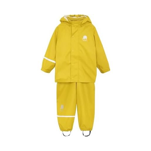 Celavi basic rainwear suit-solid abito, giallo (yellow), 100cm bambini e ragazzi