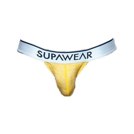 Supawear - intimo da uomo - sospensorio da uomo - hero jockstrap yellow - giallo - 1 x taglia m