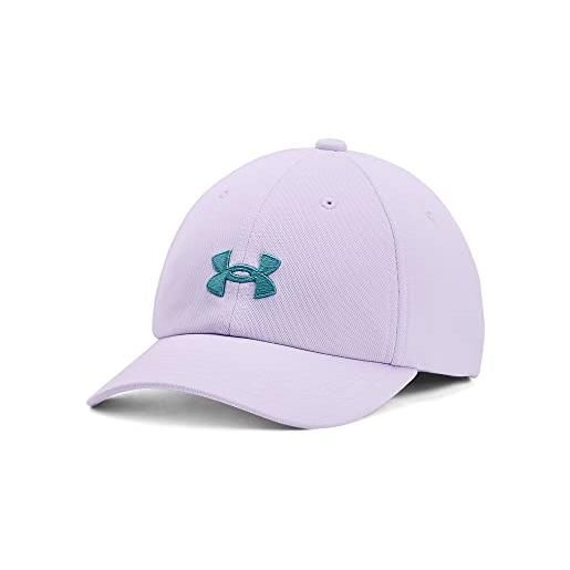 Under Armour cappellino regolabile, nebula purple, taglia unica bambine e ragazze