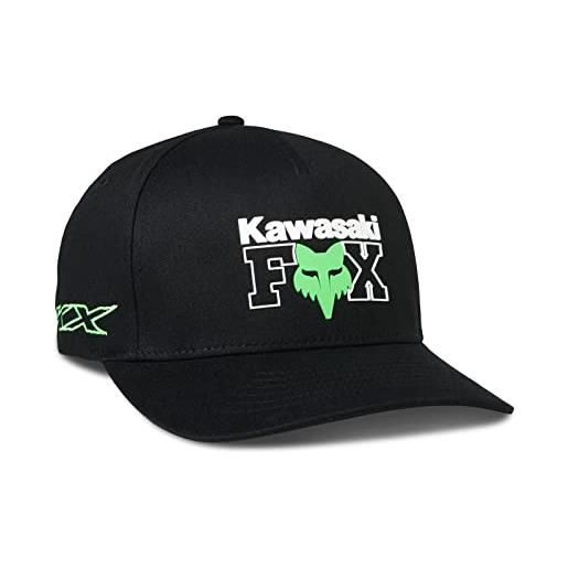 Fox cappellino x kawi flexfit baseball cap berretto l/xl (58-61 cm) - nero