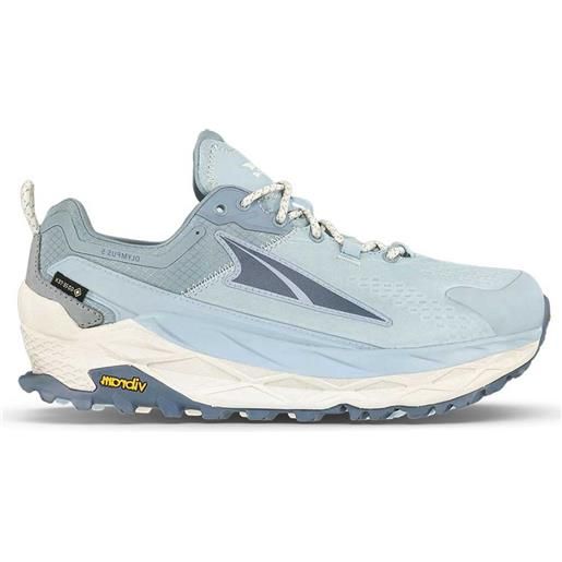 Altra olympus 5 hike low goretex trail running shoes blu eu 42 1/2 donna