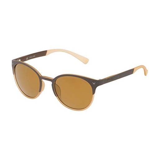 Police spl162m507esg occhiali da sole, marrone (marrón), 50.0 unisex-adulto