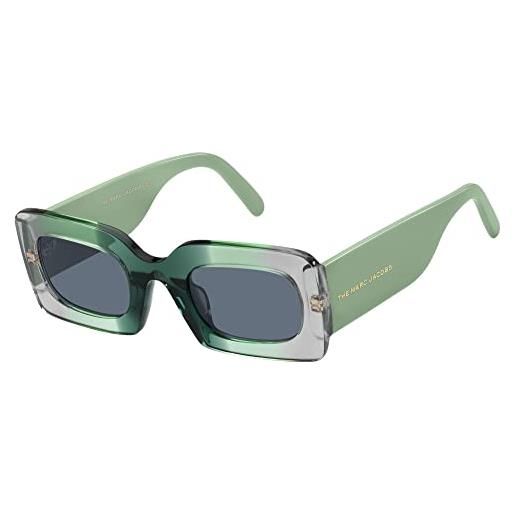 Marc Jacobs marc 488/n/s occhiali, green grey, 50 donna