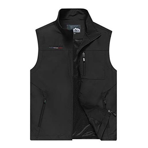 YDSH gilet uomo outdoor taglie forti giacca smanicata tooling senza maniche casual lavoro fotografia pesca campeggio m-5xl