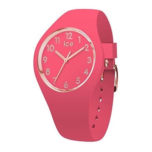 Ice-watch ice glam colour raspberry orologio rosa da donna con cinturino in silicone, 015331 (small)