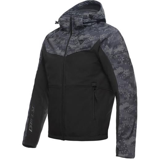 DAINESE - giacca ignite tex nero / camo grigio