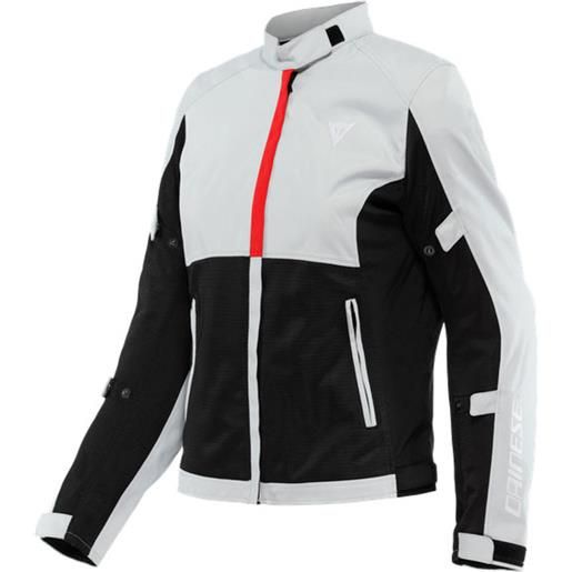 DAINESE - giacca DAINESE - giacca risoluta air tex lady glacier-gray / lava-rosso