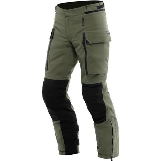 DAINESE - pantaloni hekla absoluteshell pro 20k army-verde / nero