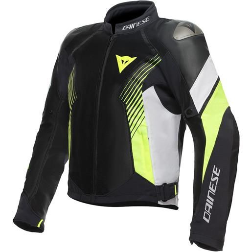 DAINESE - giacca DAINESE - giacca super rider 2 absoluteshell nero / bianco / fluo giallo