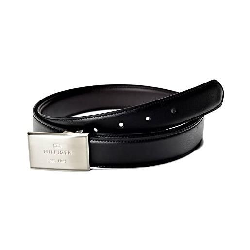 Tommy Hilfiger men's boxed reversible belt set with two interchangeable buckles