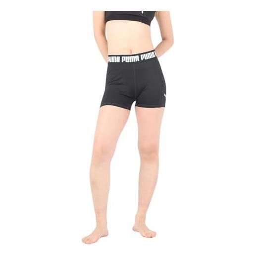 PUMA shorts da training strong 3" aderenti da donna xs black