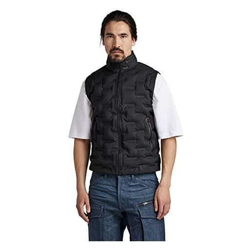 G-STAR RAW men's 3d inflatable body warmer, nero (dk black d22261-d207-6484), m