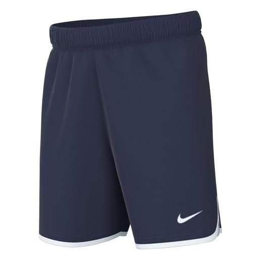 Nike unisex kids shorts y nk df lsr v short w, royal blue/white/white, dh8408-463, s